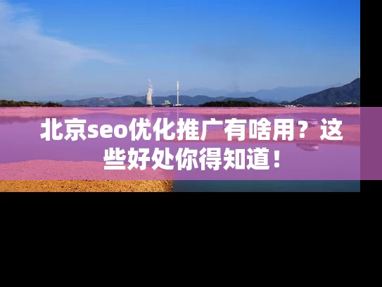 北京seo优化推广有啥用？这些好处你得知道！