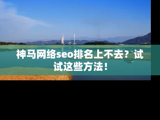神马网络seo排名上不去？试试这些方法！