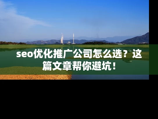 seo优化推广公司怎么选？这篇文章帮你避坑！
