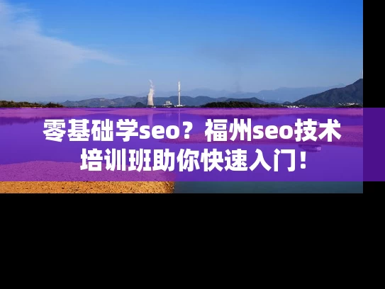 零基础学seo？福州seo技术培训班助你快速入门！