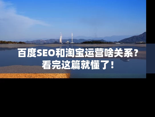百度SEO和淘宝运营啥关系？看完这篇就懂了！