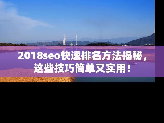 2018seo快速排名方法揭秘，这些技巧简单又实用！