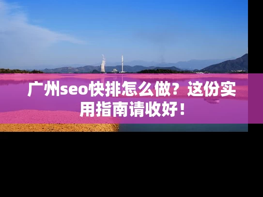 广州seo快排怎么做？这份实用指南请收好！