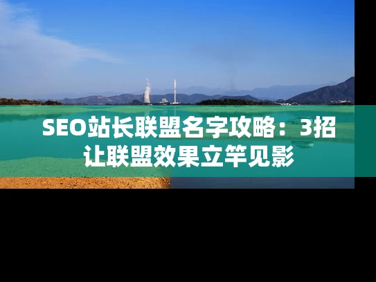 SEO站长联盟名字攻略：3招让联盟效果立竿见影