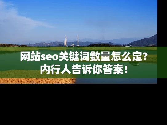 网站seo关键词数量怎么定？内行人告诉你答案！