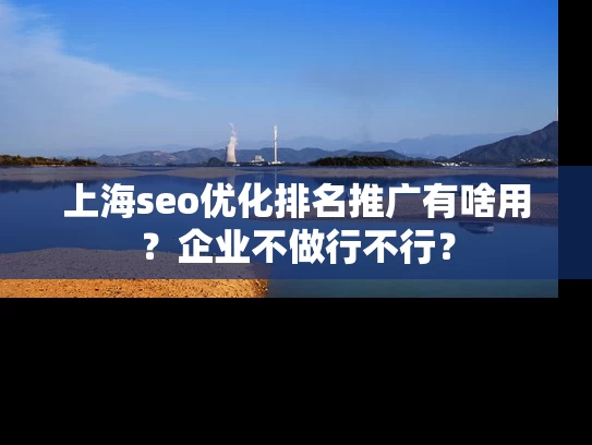 上海seo优化排名推广有啥用？企业不做行不行？