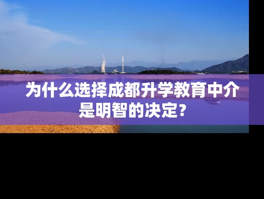 为什么选择成都升学教育中介是明智的决定？