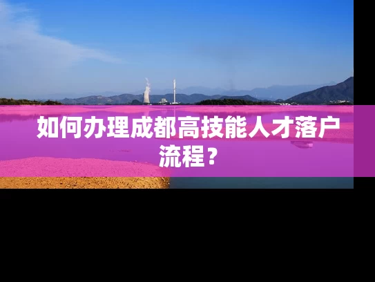 如何办理成都高技能人才落户流程？
