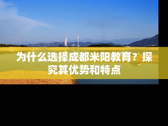 为什么选择成都米阳教育？探究其优势和特点