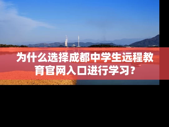 为什么选择成都中学生远程教育官网入口进行学习？