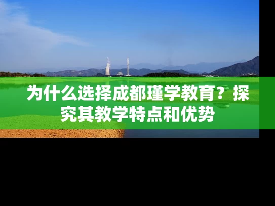 为什么选择成都瑾学教育？探究其教学特点和优势