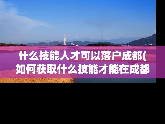 什么技能人才可以落户成都(如何获取什么技能才能在成都落户的资格？)