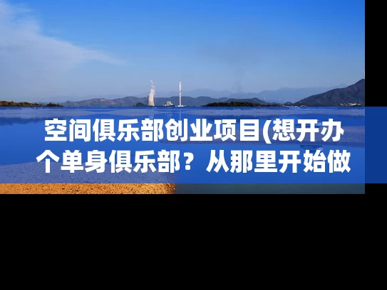 空间俱乐部创业项目(想开办个单身俱乐部？从那里开始做起？怎么做？)