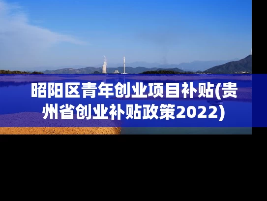 昭阳区青年创业项目补贴(贵州省创业补贴政策2022)