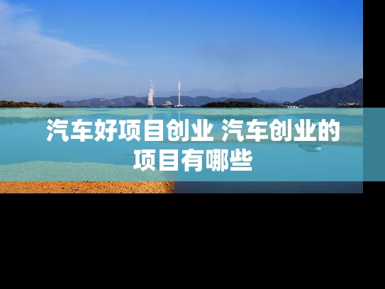 汽车好项目创业 汽车创业的项目有哪些