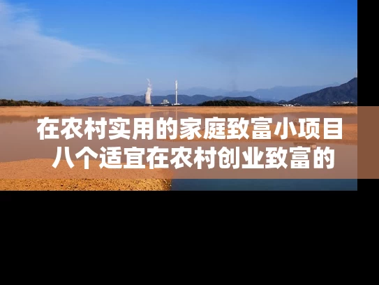 在农村实用的家庭致富小项目 八个适宜在农村创业致富的项目