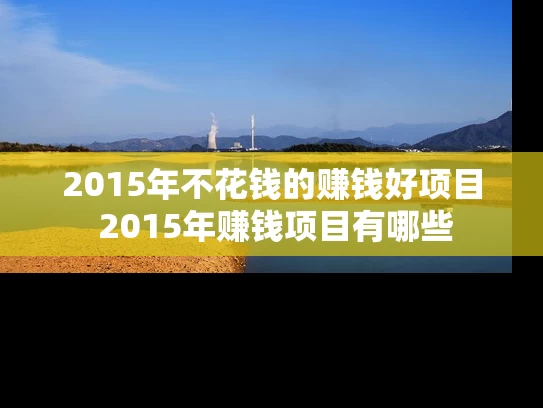 2015年不花钱的赚钱好项目 2015年赚钱项目有哪些