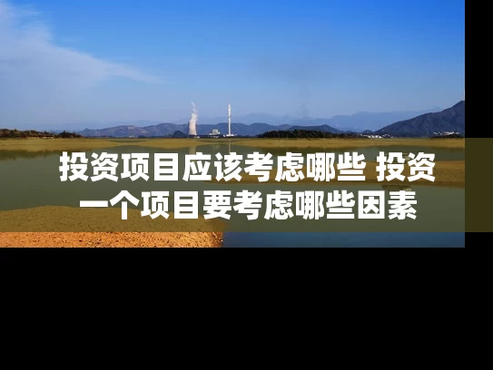 投资项目应该考虑哪些 投资一个项目要考虑哪些因素 投资项目应该考虑哪些 投资一个项目要考虑哪些因素
