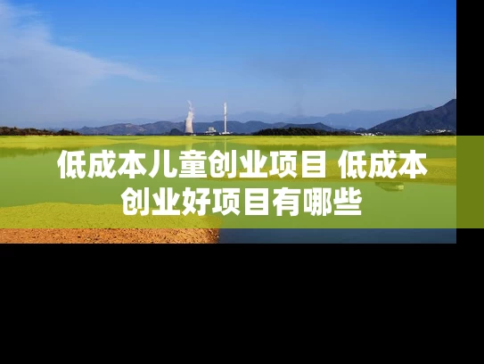 低成本儿童创业项目 低成本创业好项目有哪些
