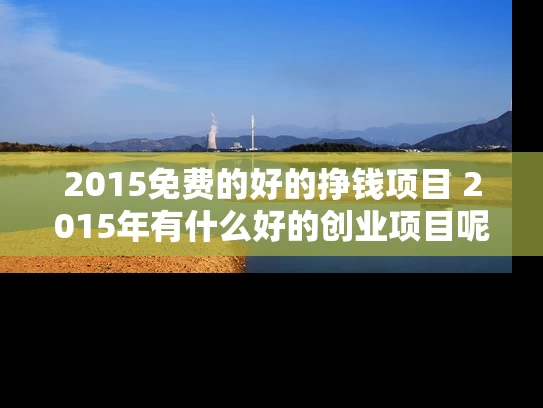2015免费的好的挣钱项目 2015年有什么好的创业项目呢