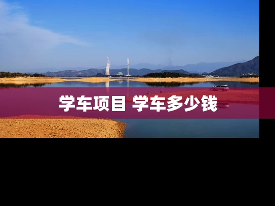 学车项目 学车多少钱