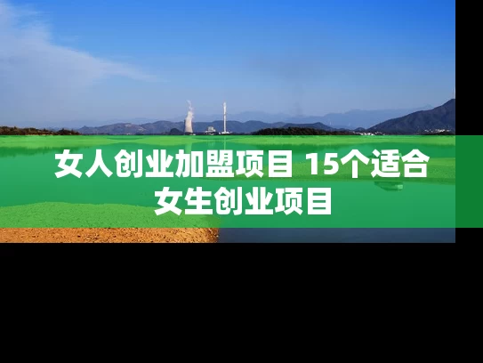 女人创业加盟项目 15个适合女生创业项目