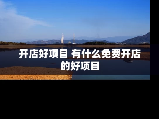 开店好项目 有什么免费开店的好项目