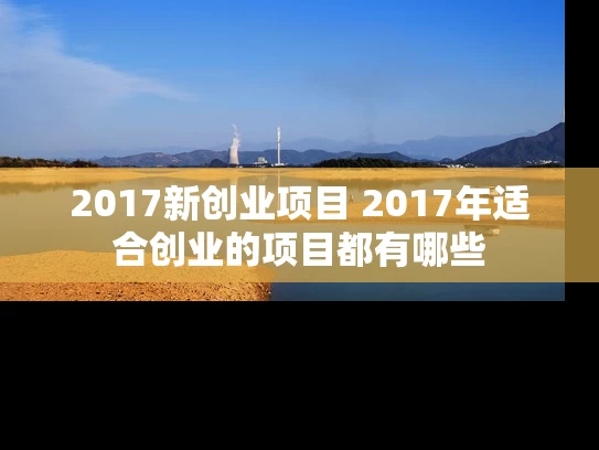 2017新创业项目 2017年适合创业的项目都有哪些