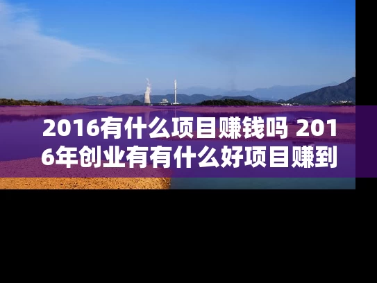 2016有什么项目赚钱吗 2016年创业有有什么好项目赚到钱
