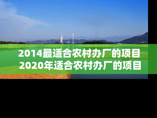 2014最适合农村办厂的项目 2020年适合农村办厂的项目有哪些推荐这10个!