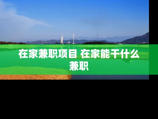 在家兼职项目 在家能干什么兼职