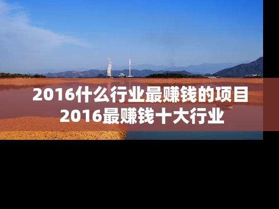 2016什么行业最赚钱的项目 2016最赚钱十大行业