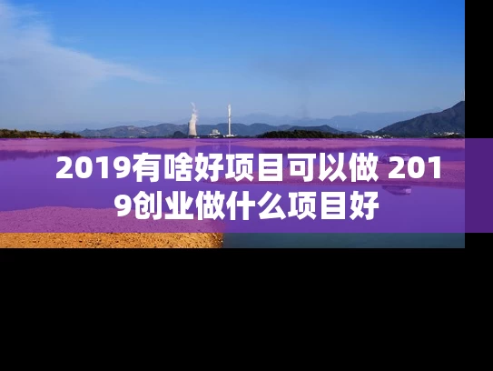 2019有啥好项目可以做 2019创业做什么项目好