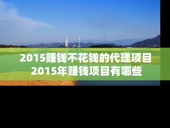 2015赚钱不花钱的代理项目 2015年赚钱项目有哪些
