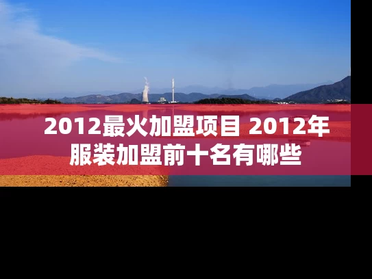 2012最火加盟项目 2012年服装加盟前十名有哪些