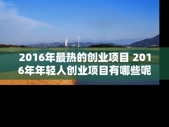 2016年最热的创业项目 2016年年轻人创业项目有哪些呢