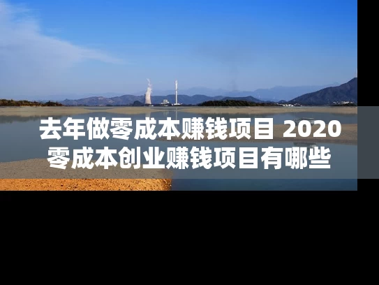 去年做零成本赚钱项目 2020零成本创业赚钱项目有哪些