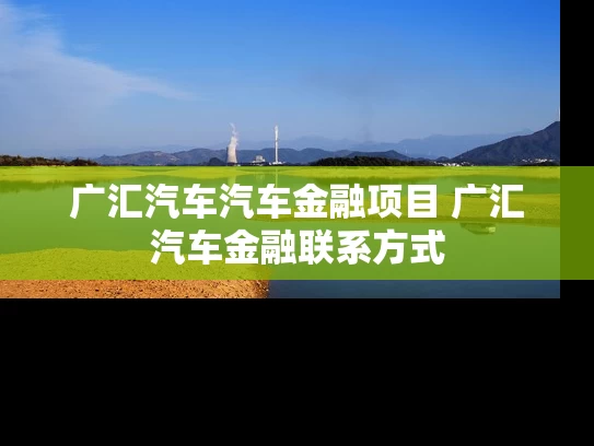 广汇汽车汽车金融项目 广汇汽车金融联系方式