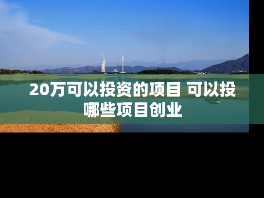 20万可以投资的项目 可以投哪些项目创业