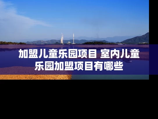 加盟儿童乐园项目 室内儿童乐园加盟项目有哪些