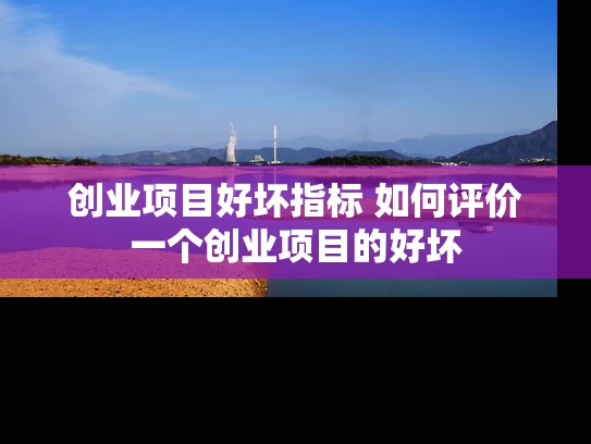 创业项目好坏指标 如何评价一个创业项目的好坏