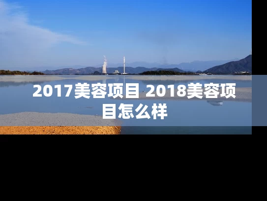 2017美容项目 2018美容项目怎么样