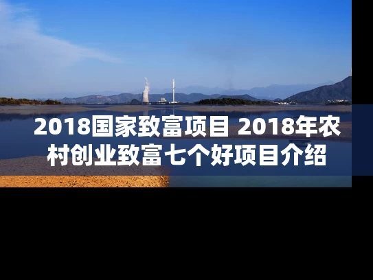 2018国家致富项目 2018年农村创业致富七个好项目介绍