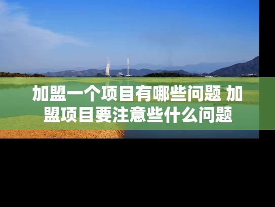 加盟一个项目有哪些问题 加盟项目要注意些什么问题