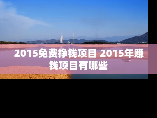 2015免费挣钱项目 2015年赚钱项目有哪些