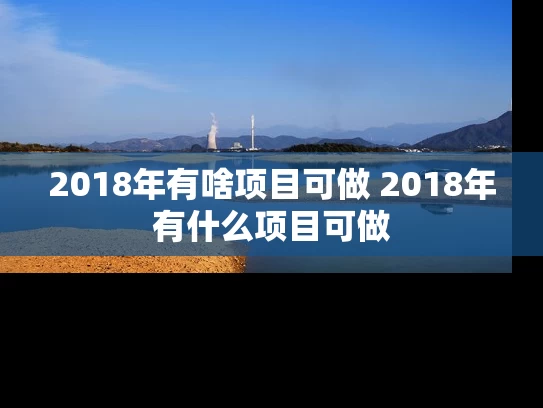 2018年有啥项目可做 2018年有什么项目可做