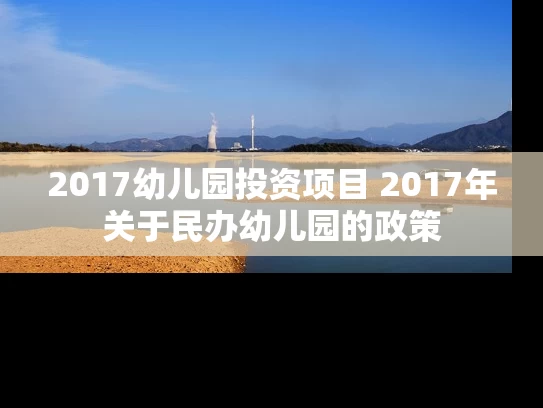 2017幼儿园投资项目 2017年关于民办幼儿园的政策