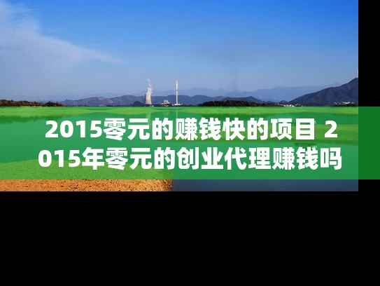 2015零元的赚钱快的项目 2015年零元的创业代理赚钱吗