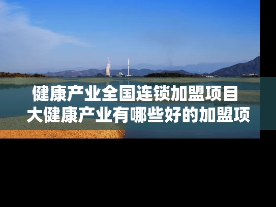 健康产业全国连锁加盟项目 大健康产业有哪些好的加盟项目