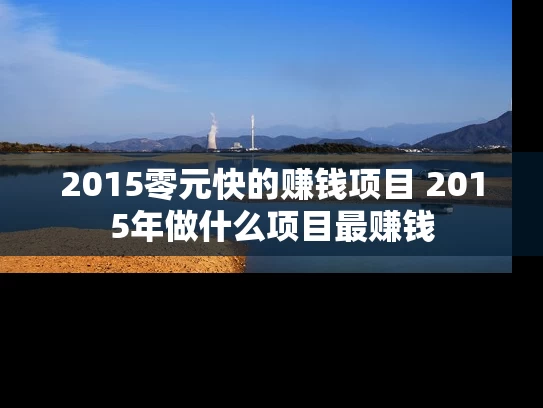 2015零元快的赚钱项目 2015年做什么项目最赚钱